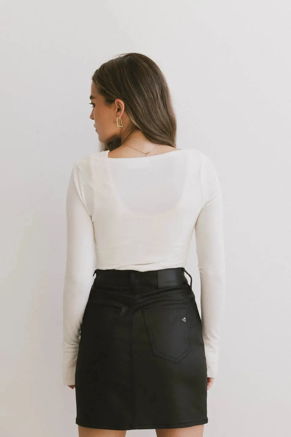 Graham Basic Top in Cream - FINAL SALE sold by bohme product image thumbnail 5