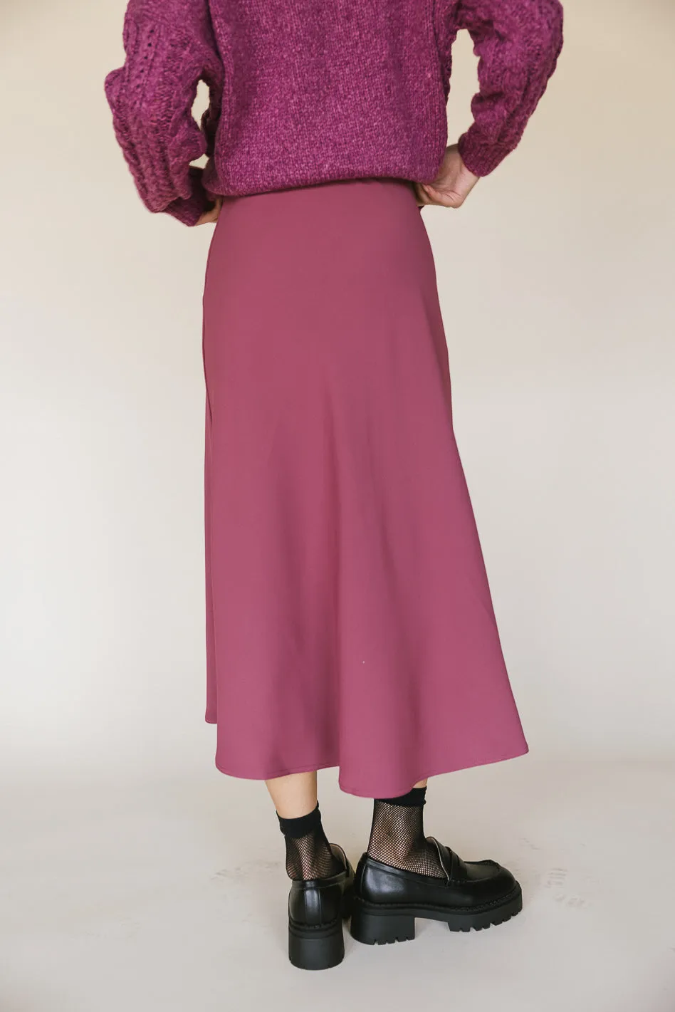 Kamila Skirt in Mauve - FINAL SALE sold by bohme product image thumbnail 5