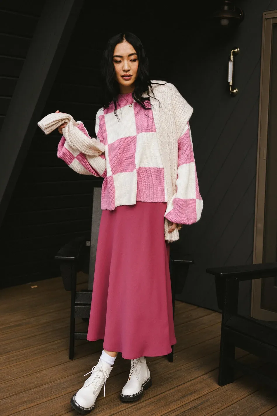 Kamila Skirt in Mauve - FINAL SALE sold by bohme product image thumbnail 2