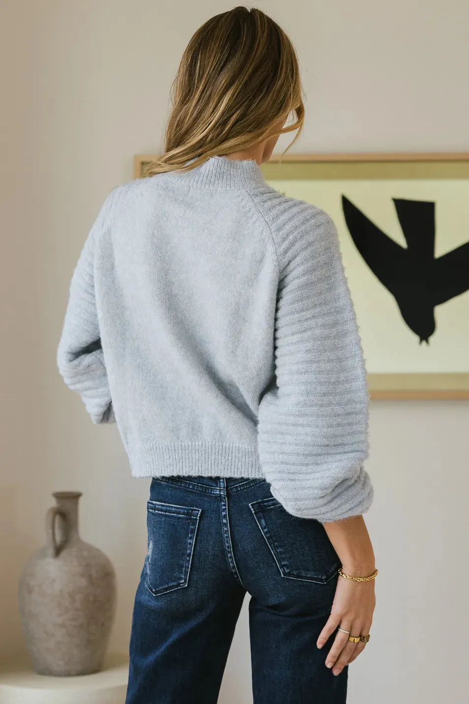 Lloyd Cozy Sweater in Blue sold by bohme product image thumbnail 3