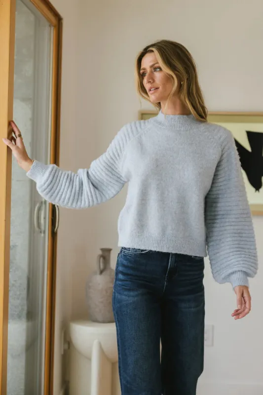 Lloyd Cozy Sweater in Blue sold by bohme