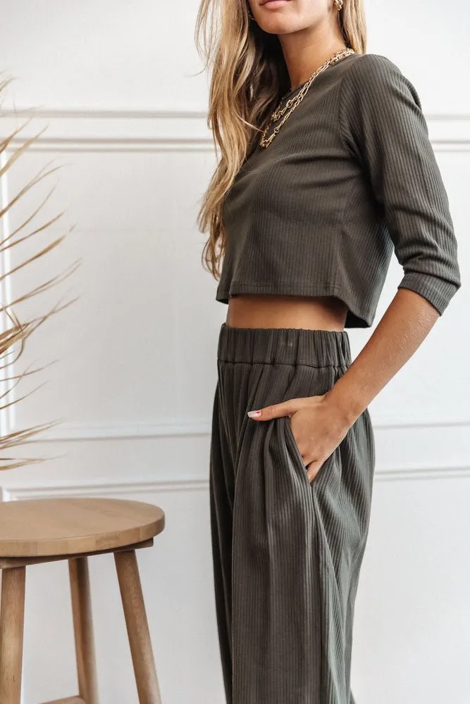 Demetri Ribbed Top - FINAL SALE sold by bohme