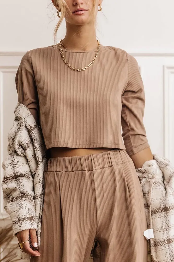 Demetri Ribbed Top - FINAL SALE sold by bohme product image thumbnail 4