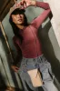 Kali Long Sleeve Bodysuit in Mauve - FINAL SALE sold by bohme