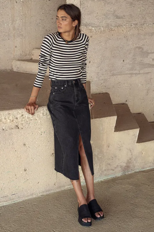 Harmony Denim Skirt - FINAL SALE sold by bohme