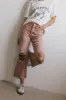 Charlie Distressed Jeans in Salmon - FINAL SALE sold by bohme