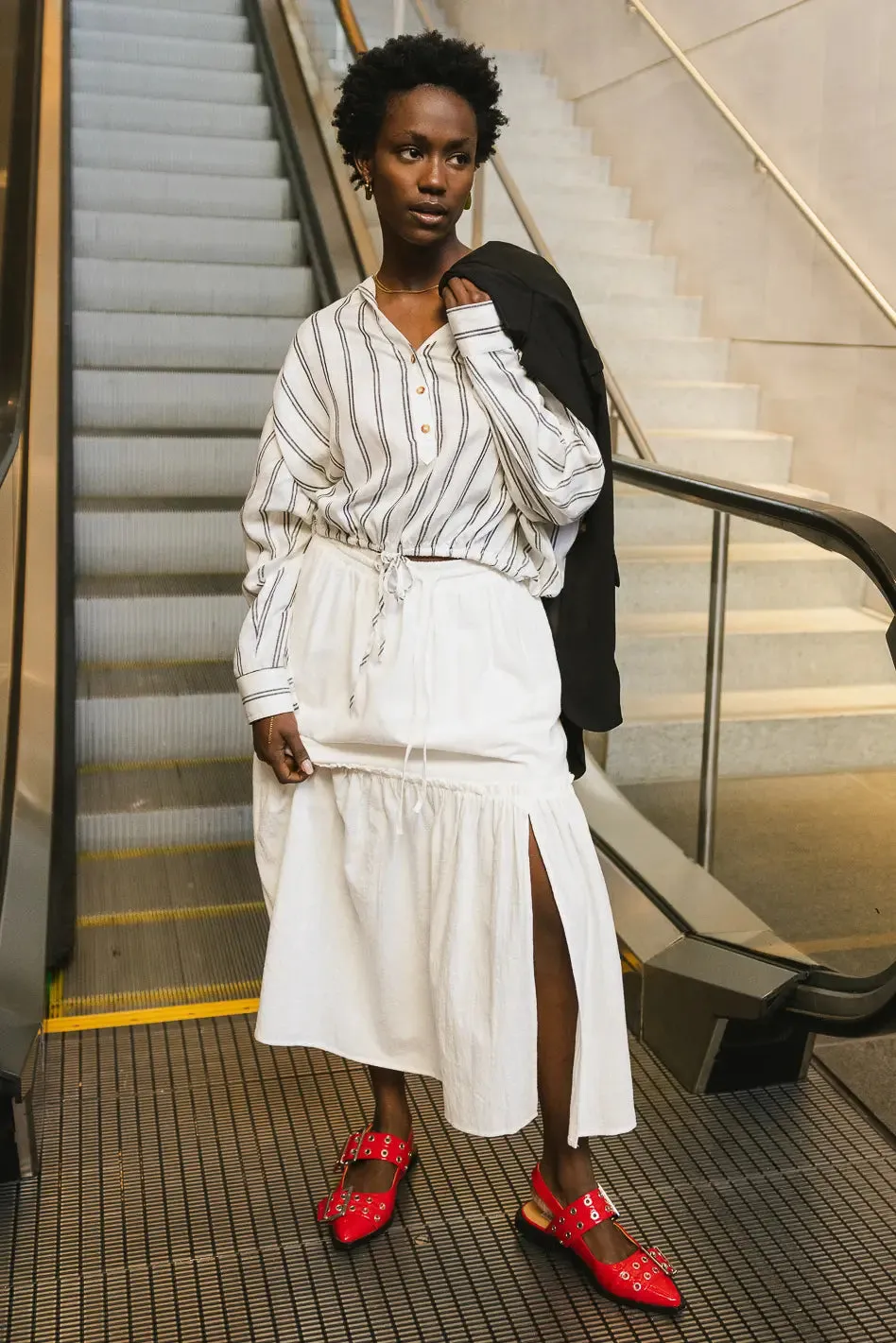 Everly Cinch Top - FINAL SALE sold by bohme product image thumbnail 5