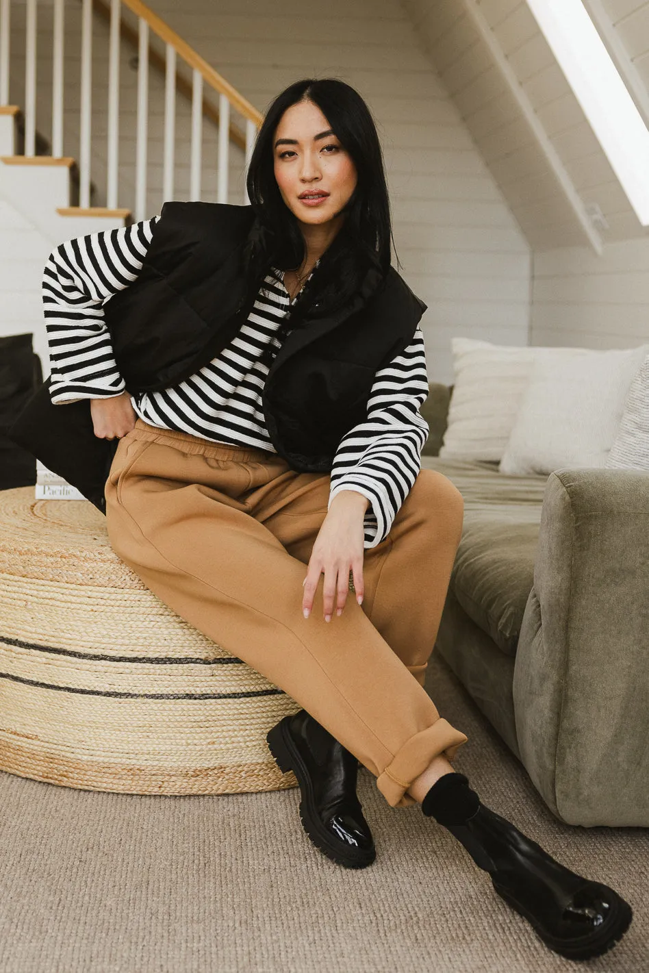 Parker Sweatpants in Camel - FINAL SALE sold by bohme product image thumbnail 2