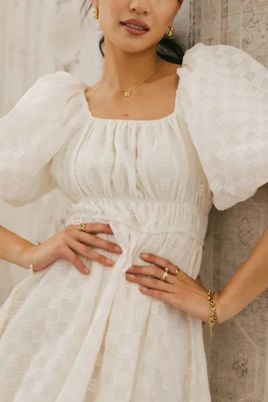 Easton Textured Midi Dress - FINAL SALE sold by bohme