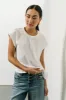 Arlo Top in White sold by bohme