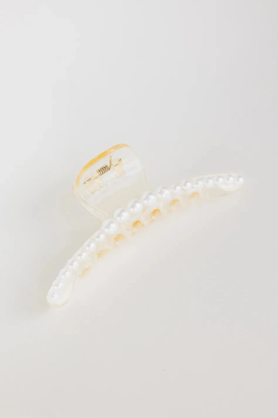 White Pearl Claw Clip in Small - FINAL SALE sold by bohme