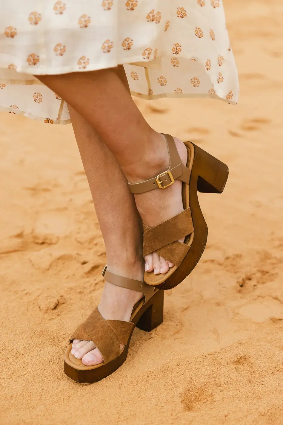 Seychelles Paloma Platform Heels in Brown sold by bohme