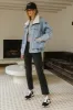 Sherpa Collar Denim Jacket - FINAL SALE sold by bohme