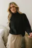 Catherine Turtleneck Sweater in Black - FINAL SALE sold by bohme