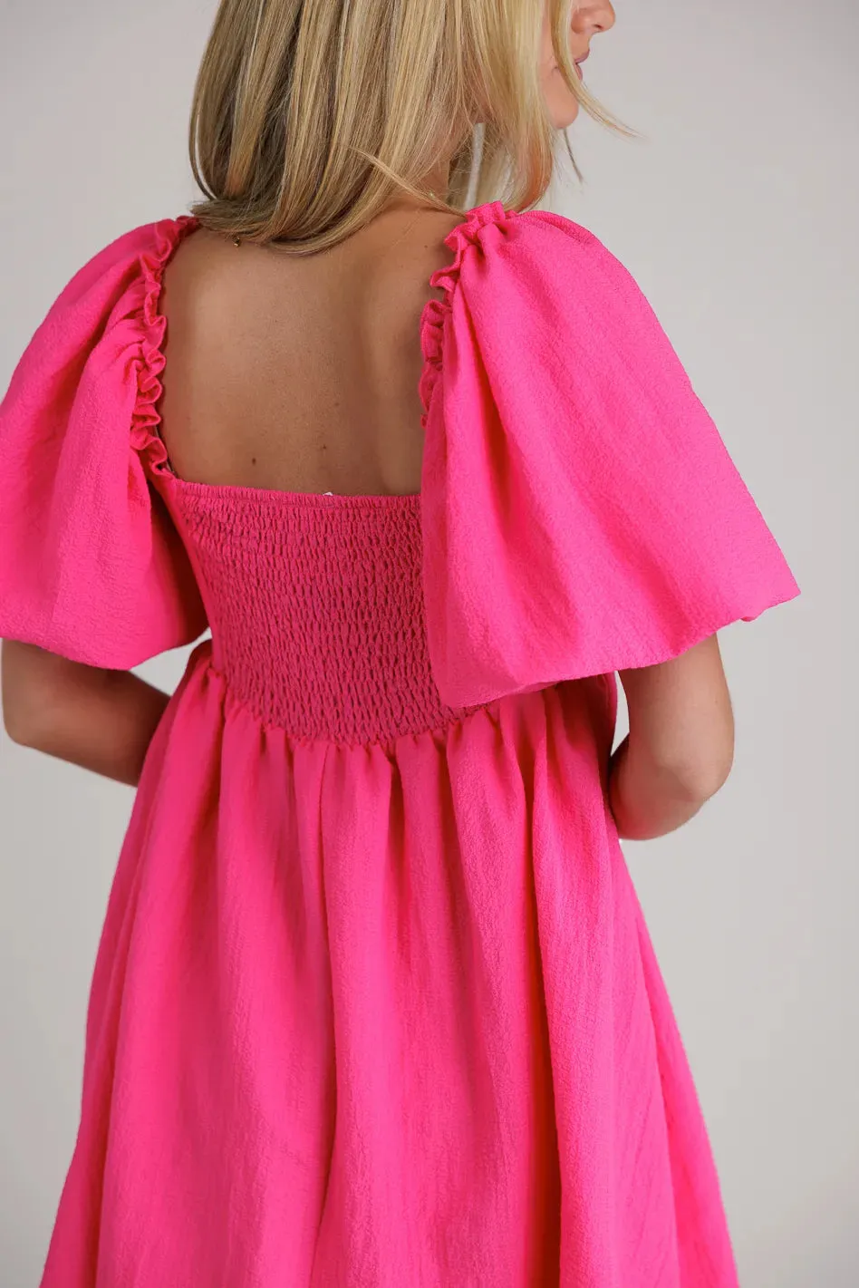 Ryann Mini Dress in Pink - FINAL SALE sold by bohme product image thumbnail 4