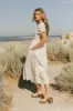 Metzli Ribbon Trim Maxi Dress - FINAL SALE sold by bohme