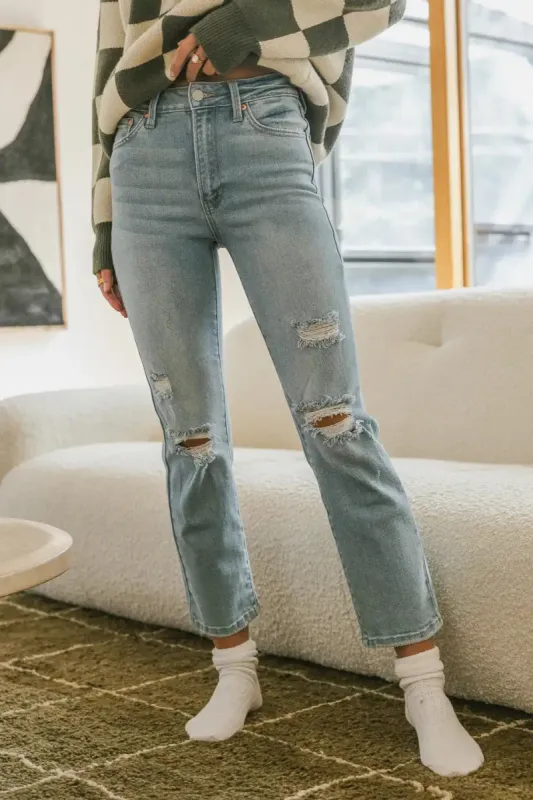 Tayla Straight Leg Jeans - FINAL SALE sold by bohme