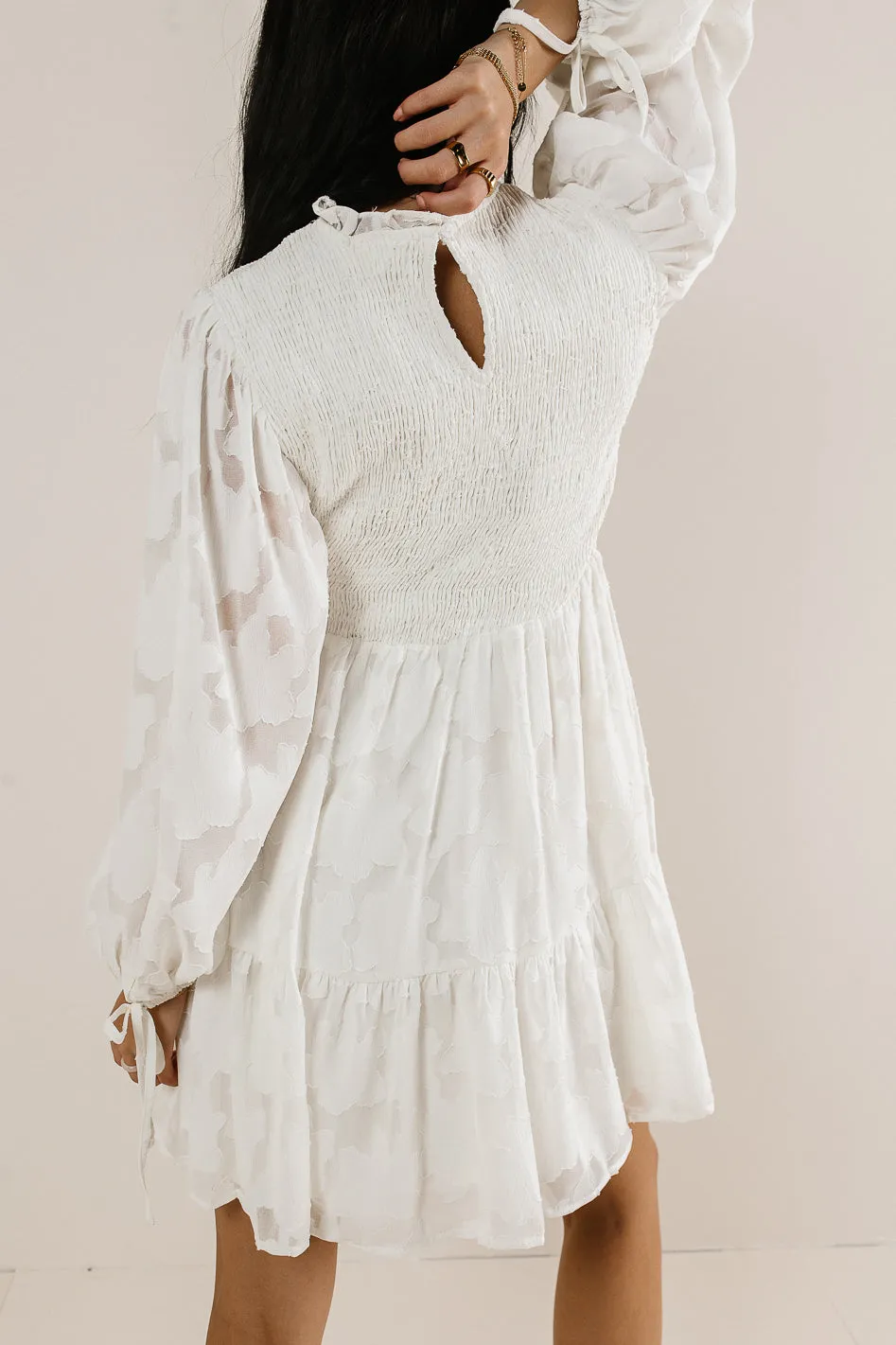 Vallie Smocked Mini Dress sold by bohme product image thumbnail 5