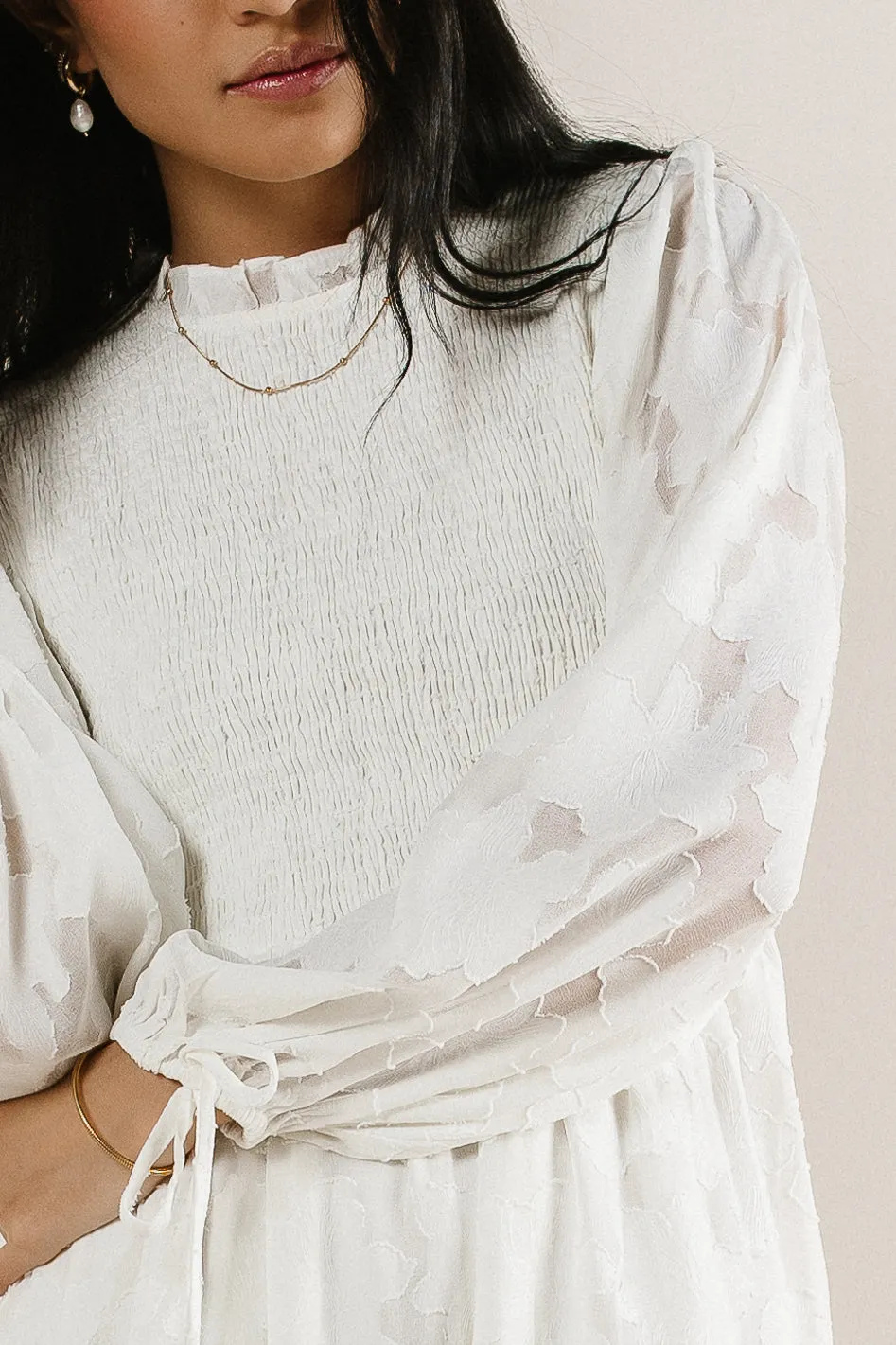 Vallie Smocked Mini Dress sold by bohme product image thumbnail 2