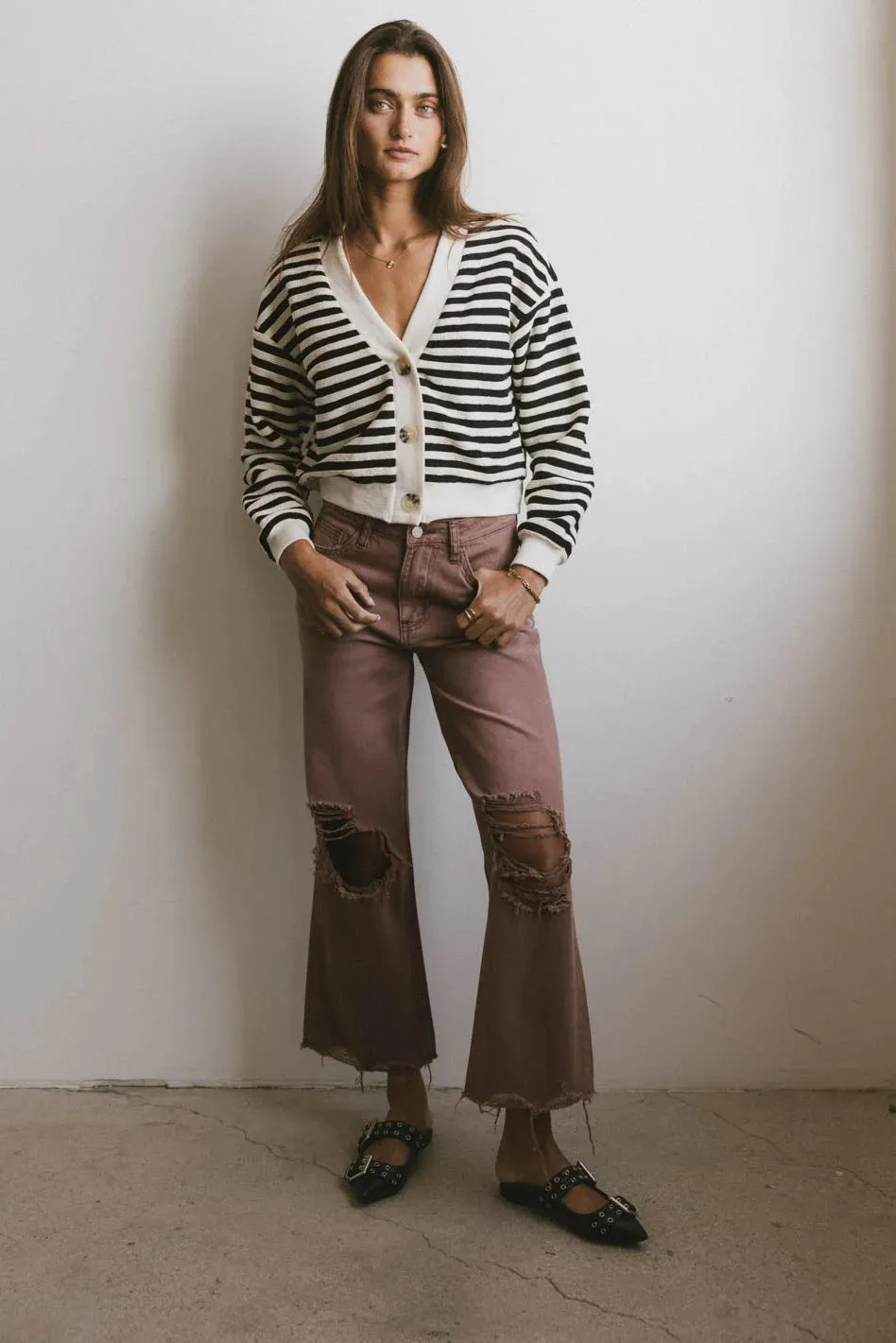 Osaia Striped Cardigan sold by bohme product image thumbnail 5