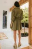 Alice Mini Dress in Olive - FINAL SALE sold by bohme