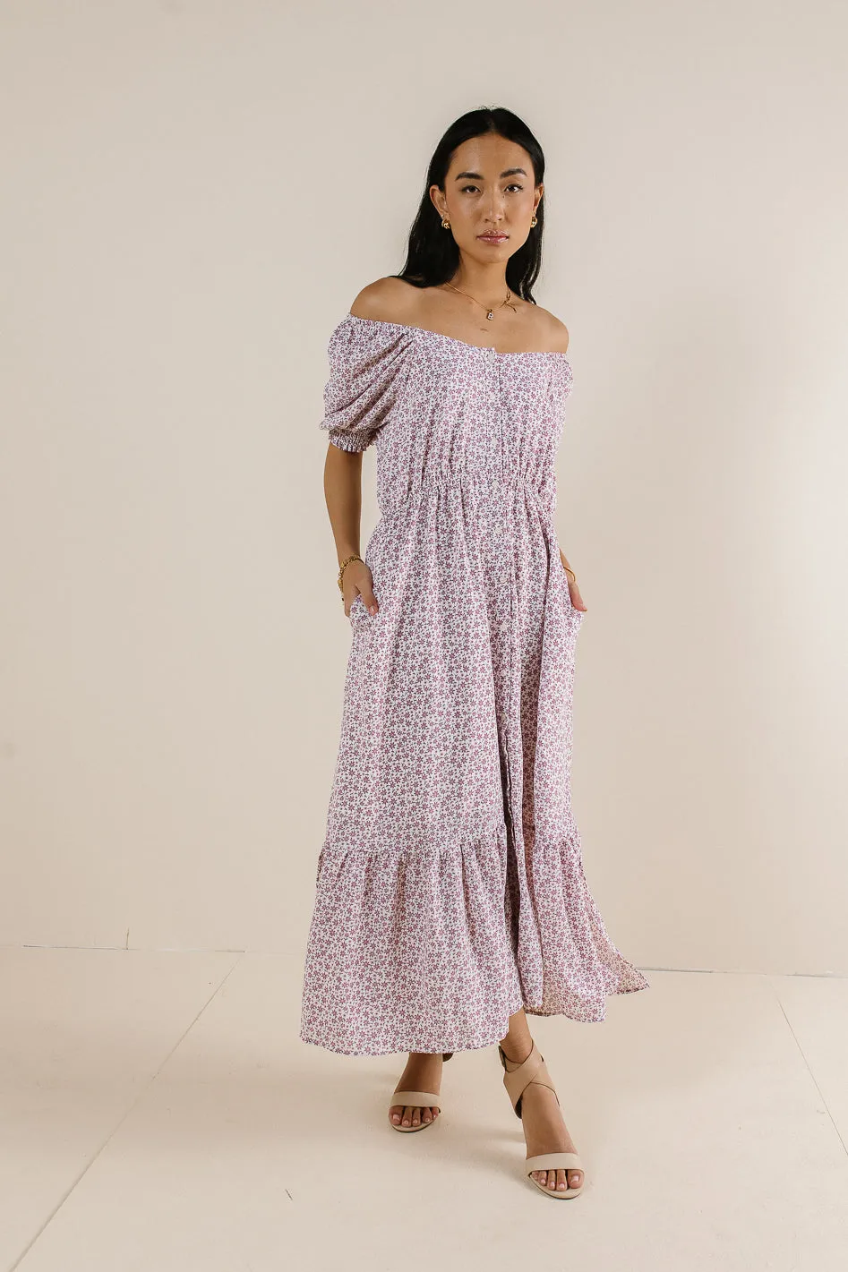 Isla Floral Button Up Dress sold by bohme product image thumbnail 2