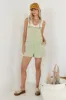 Stevie Shortalls in Sage - FINAL SALE sold by bohme