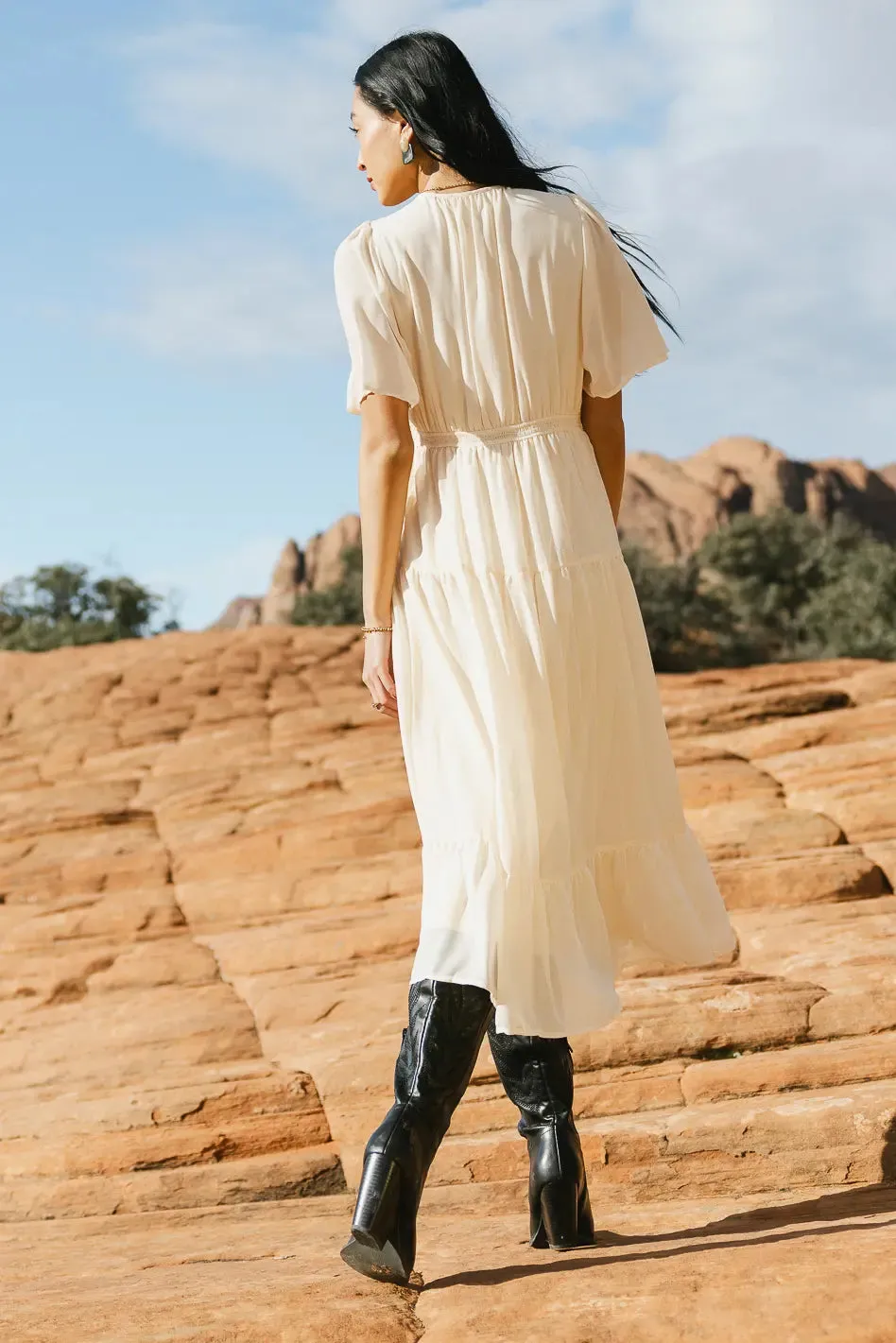 Tamsyn Midi Dress - FINAL SALE sold by bohme product image thumbnail 5