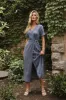 Chance Denim Wrap Dress - FINAL SALE sold by bohme