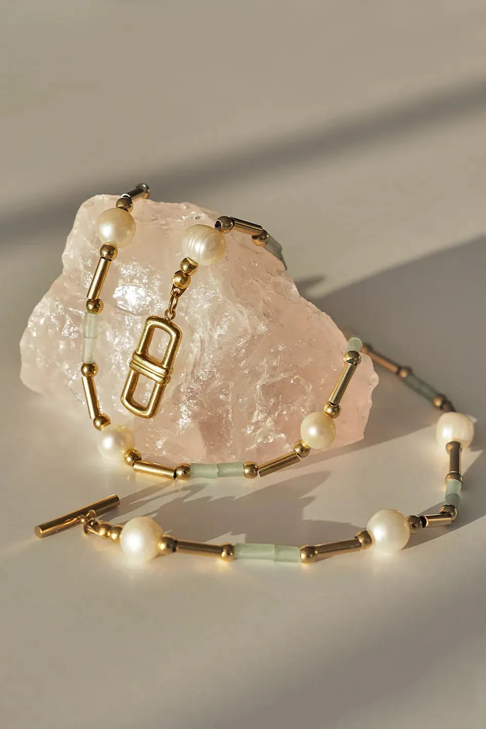 Kallie Necklace - Tarnish Free sold by bohme