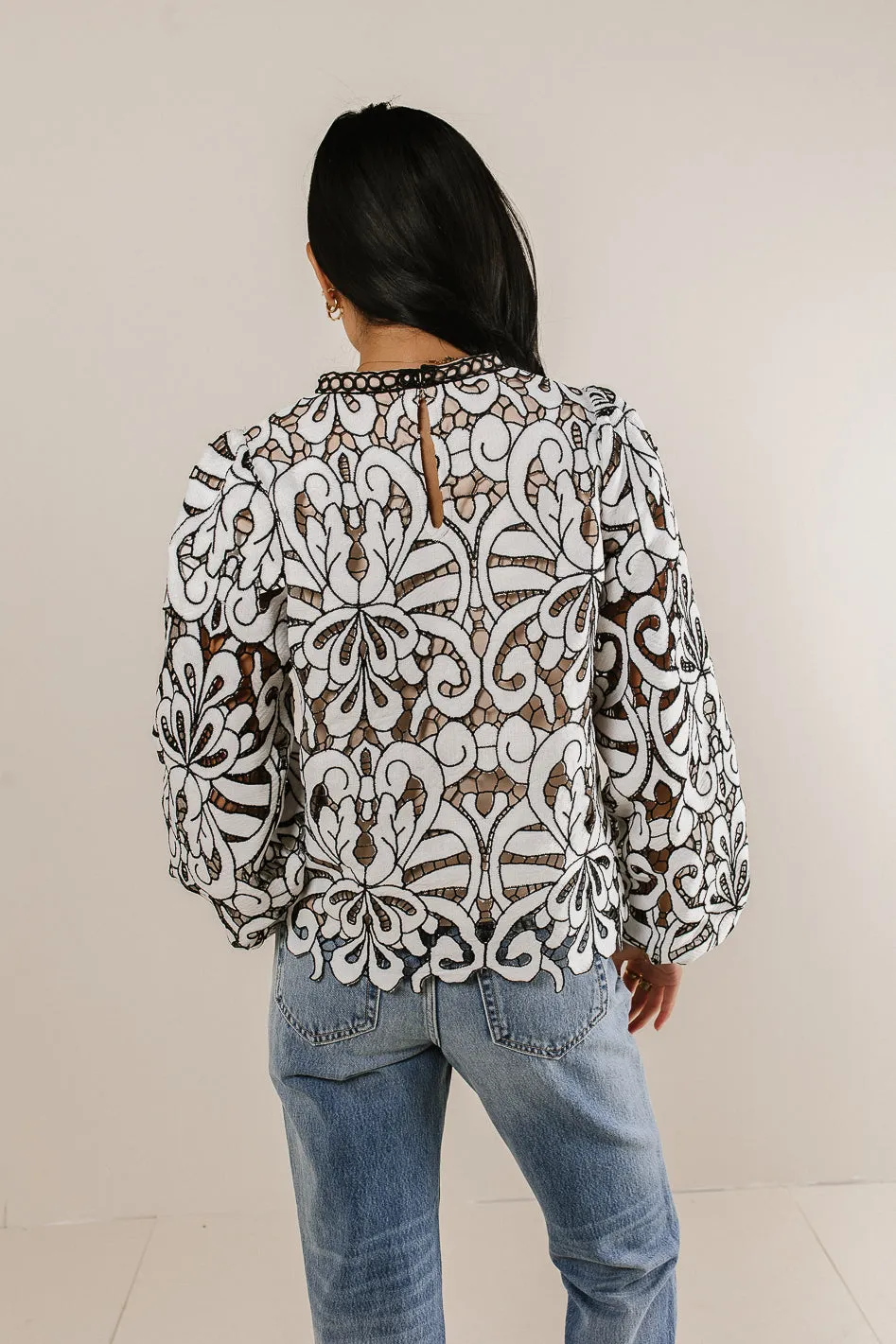 Marisole Lace Blouse - FINAL SALE sold by bohme product image thumbnail 4