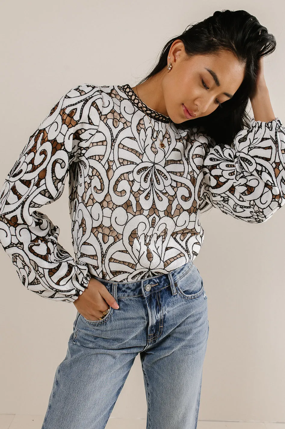 Marisole Lace Blouse - FINAL SALE sold by bohme product image thumbnail 2