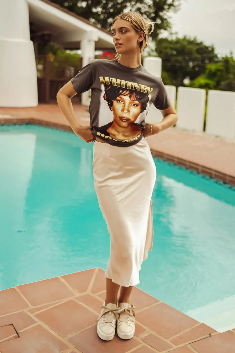 Whitney Houston Graphic Tee - FINAL SALE sold by bohme product image thumbnail 3