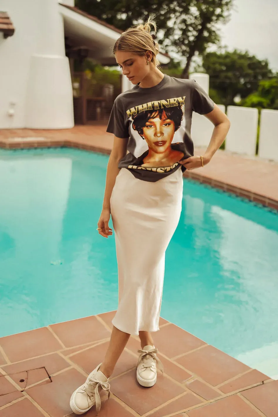 Whitney Houston Graphic Tee - FINAL SALE sold by bohme product image thumbnail 4