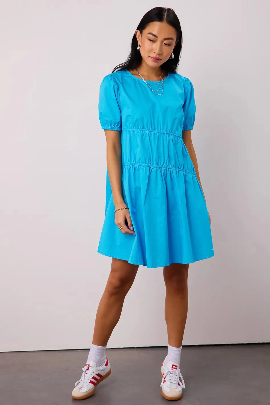 Royce Mini Dress in Blue - FINAL SALE sold by bohme product image thumbnail 4