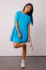 Royce Mini Dress in Blue - FINAL SALE sold by bohme