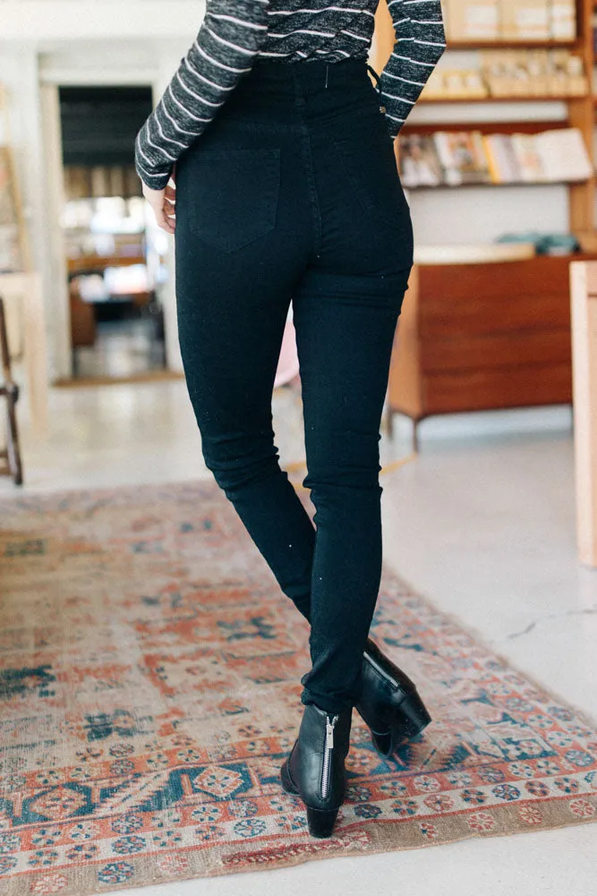 KanCan Black High Rise Denim - FINAL SALE sold by bohme product image thumbnail 3