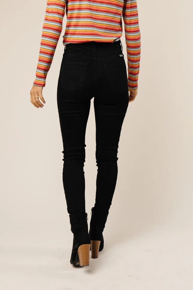 KanCan Black High Rise Denim - FINAL SALE sold by bohme product image thumbnail 5