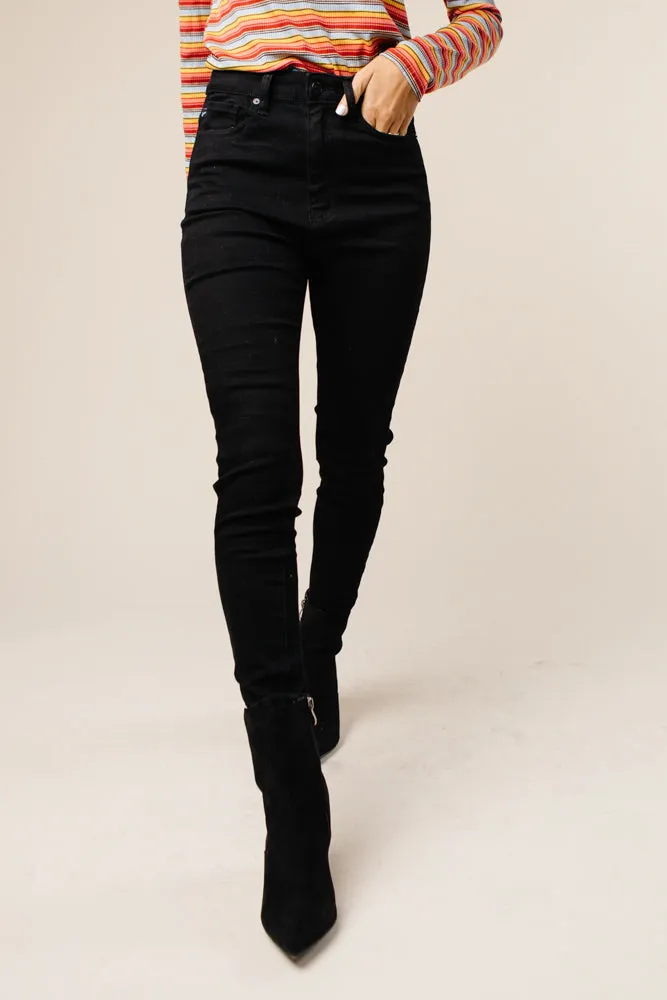 KanCan Black High Rise Denim - FINAL SALE sold by bohme product image thumbnail 4