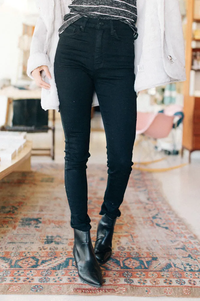KanCan Black High Rise Denim - FINAL SALE sold by bohme product image thumbnail 2