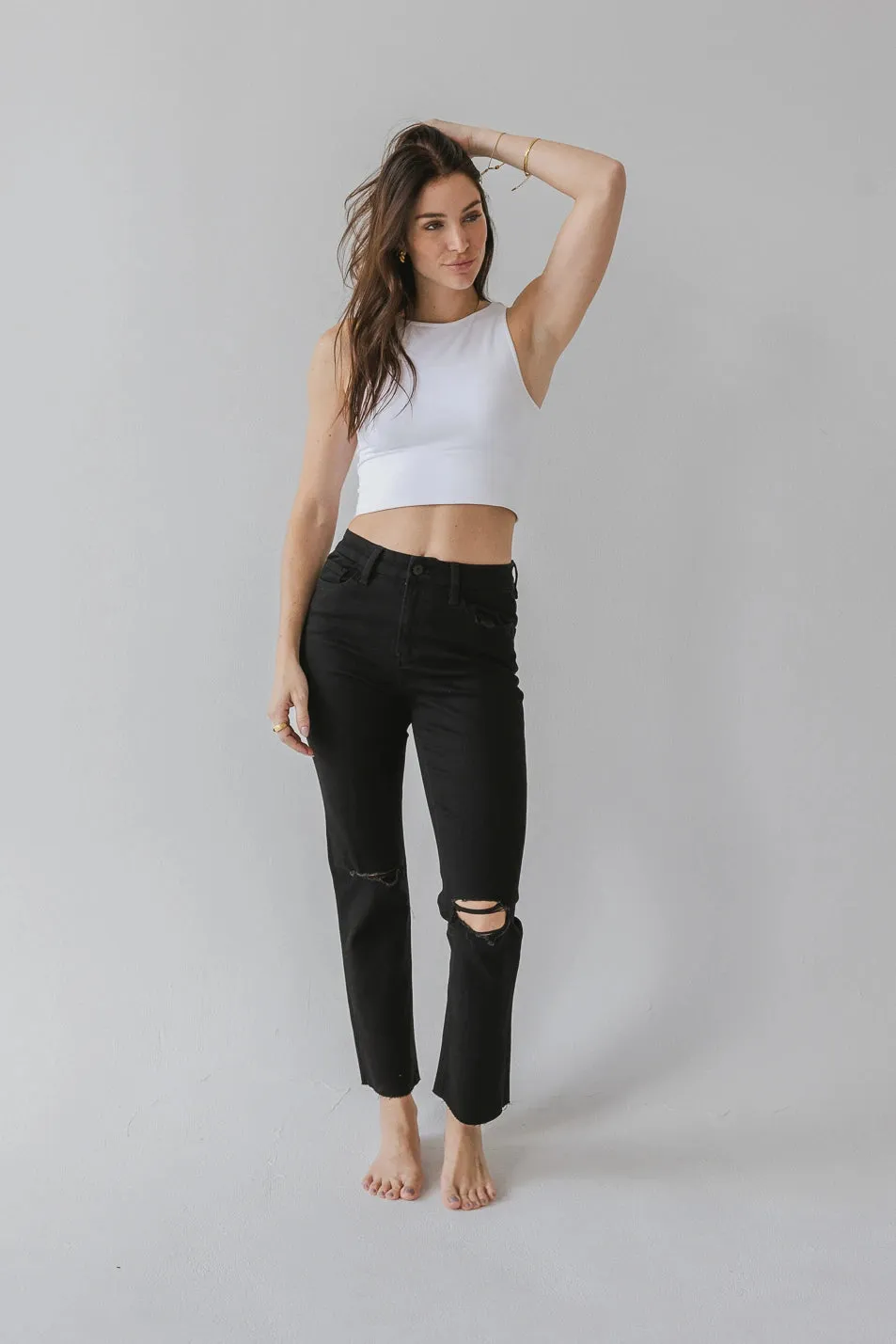 Britta Distressed Jeans - FINAL SALE sold by bohme product image thumbnail 3