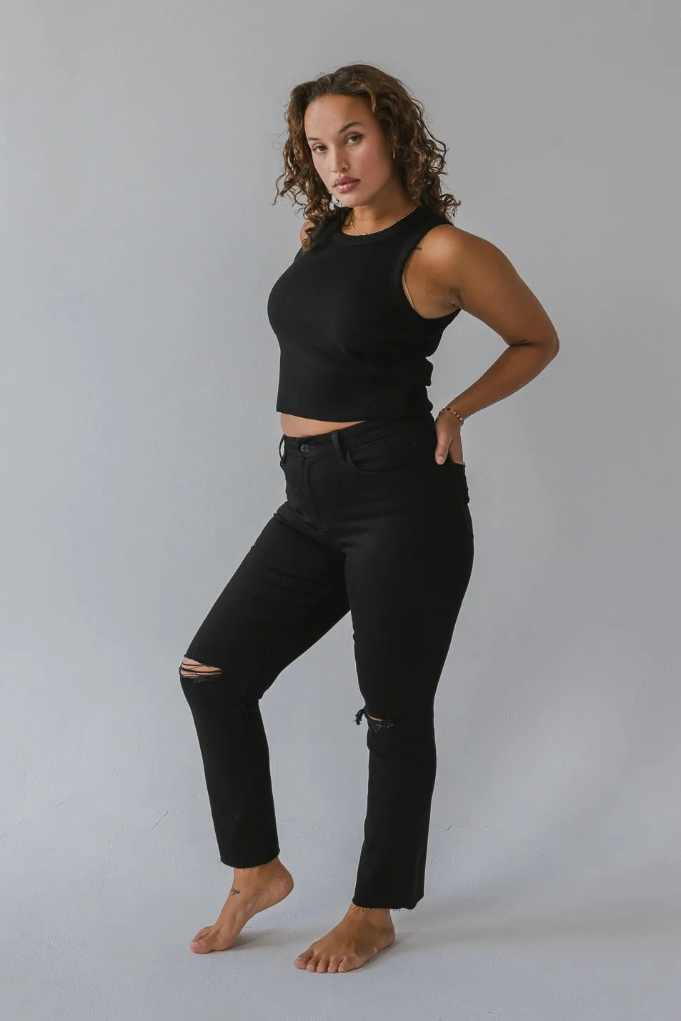 Britta Distressed Jeans - FINAL SALE sold by bohme product image thumbnail 2