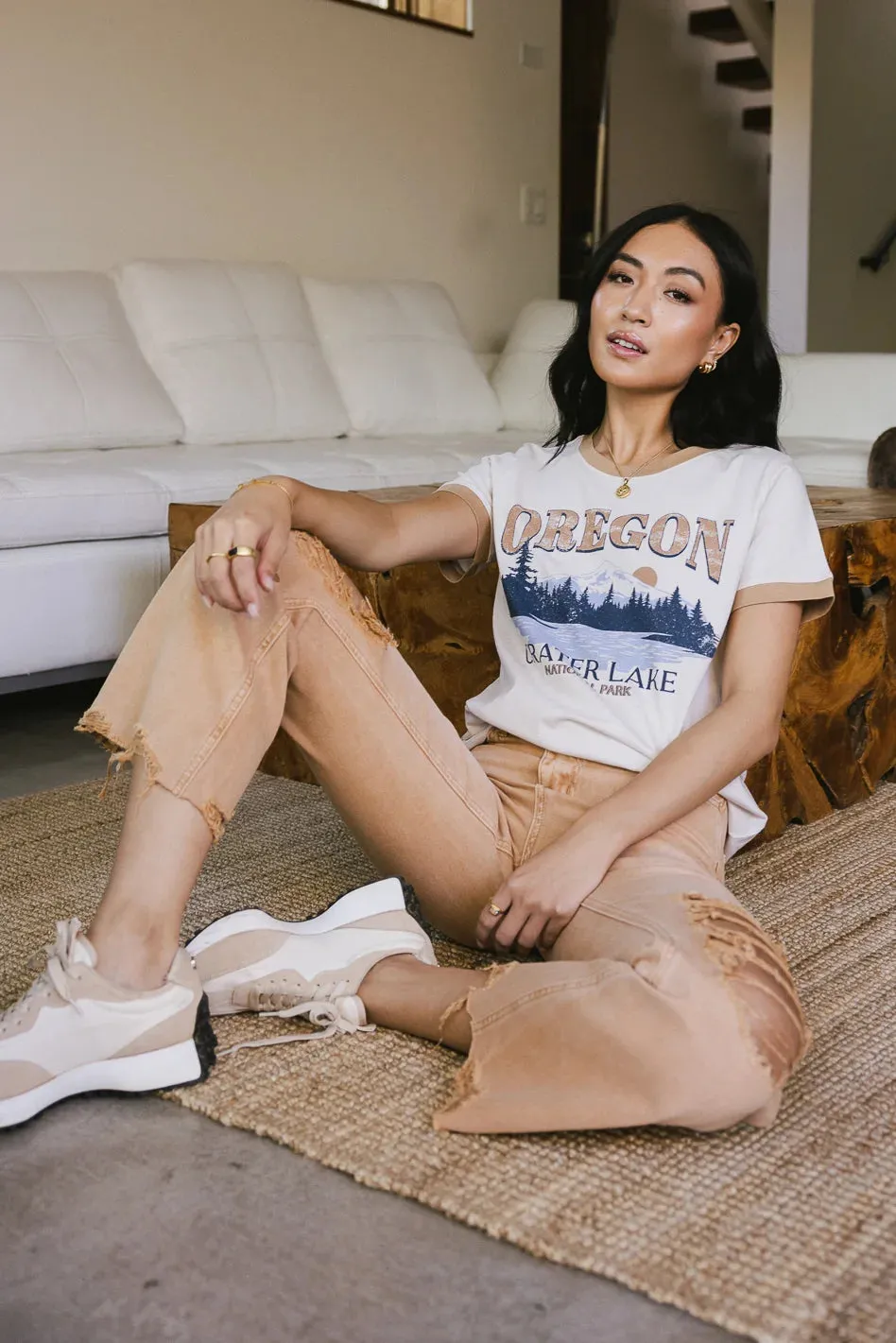 Crater Lake Graphic Tee - FINAL SALE sold by bohme product image thumbnail 2