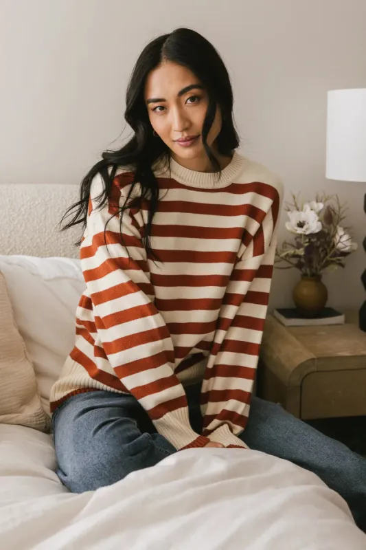 Liliana Striped Sweater - FINAL SALE sold by bohme