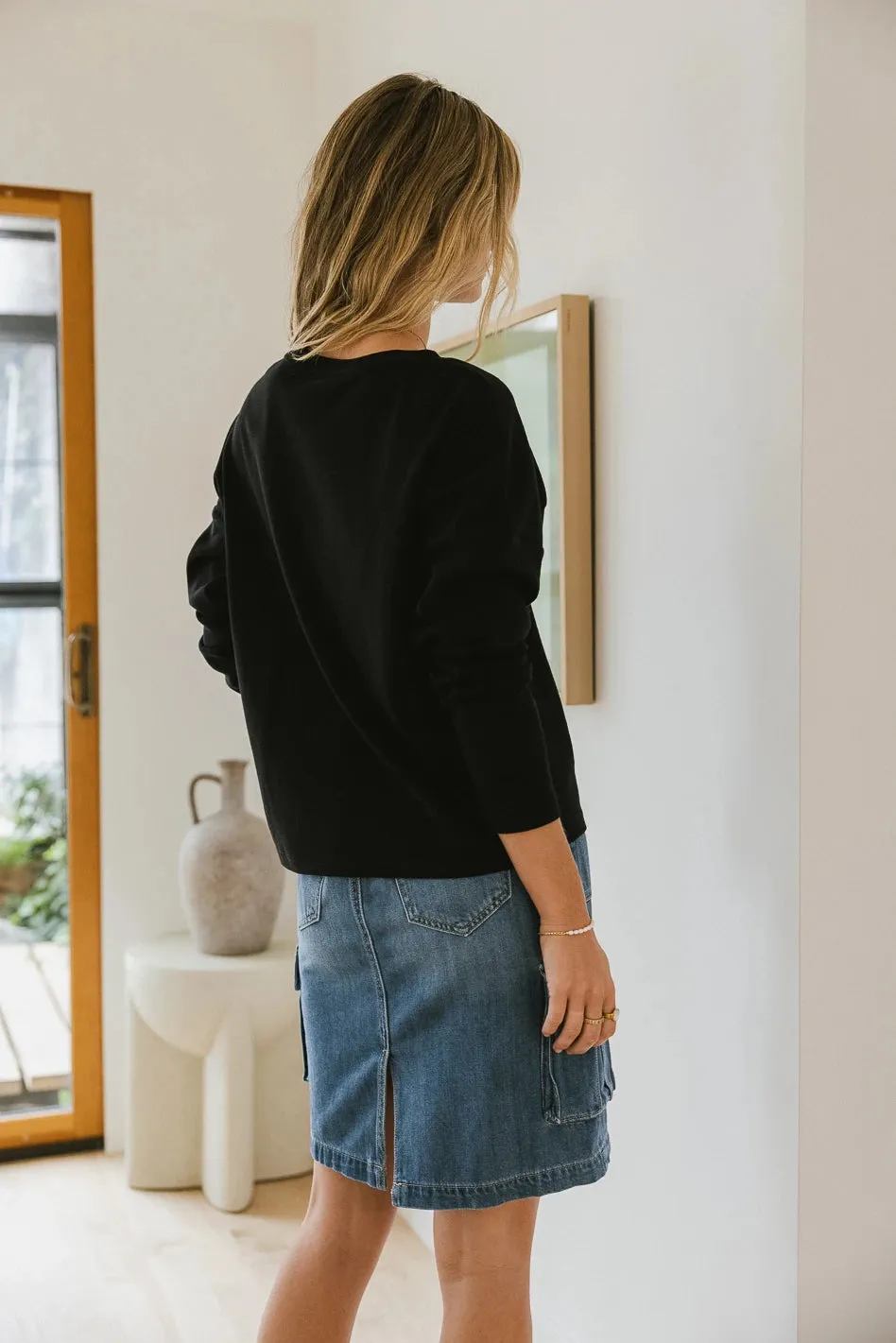 Alana Top in Black - FINAL SALE sold by bohme product image thumbnail 4