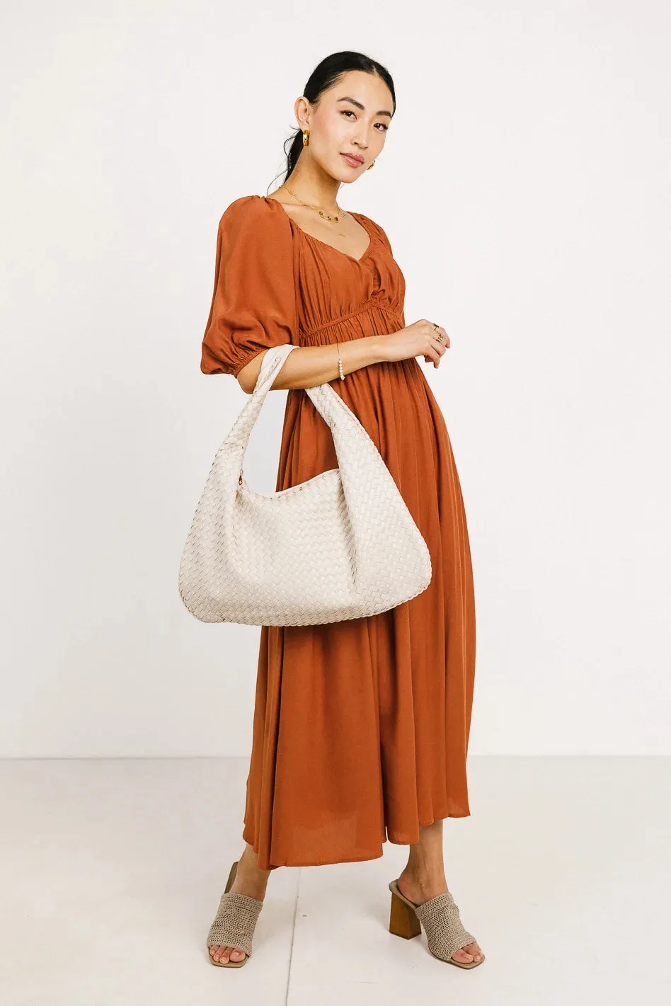 Cercee Hobo Bag in Cream sold by bohme product image thumbnail 3