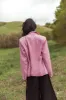 Romaine Blazer in Rose sold by bohme