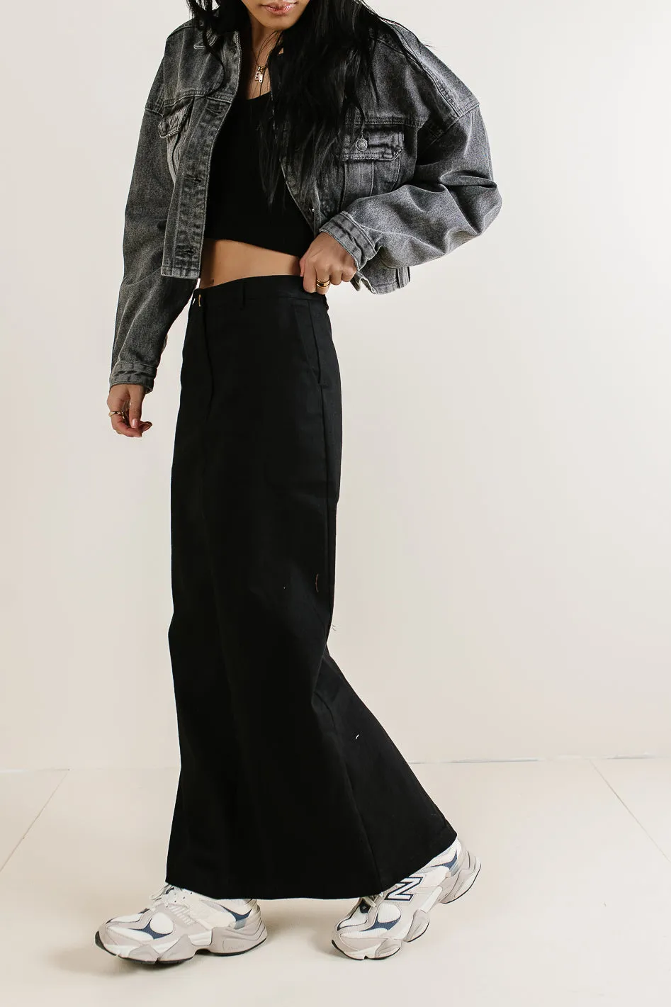 Madelynn Skirt in Black - FINAL SALE sold by bohme