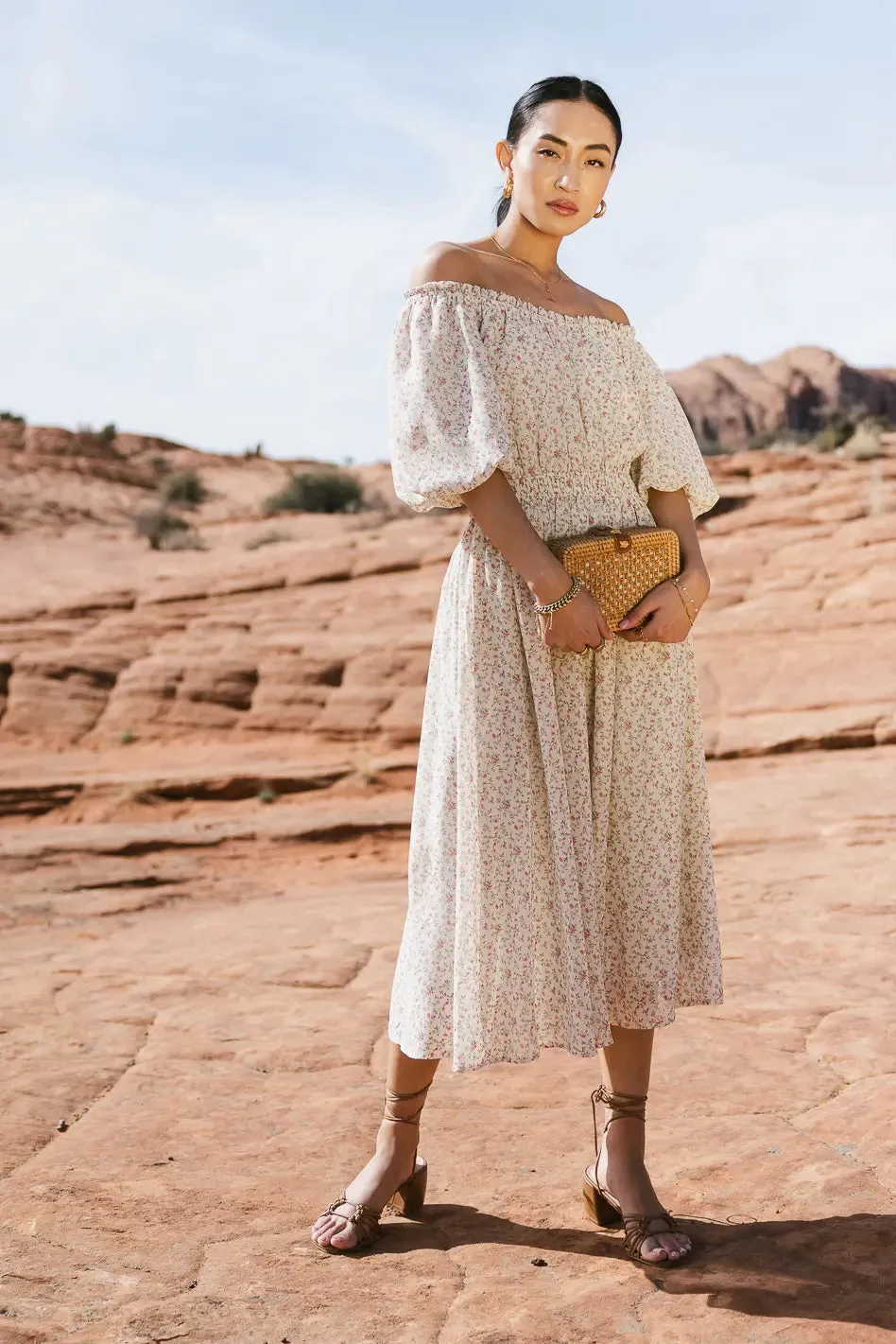 Noa Ditsy Floral Dress - FINAL SALE sold by bohme product image thumbnail 2