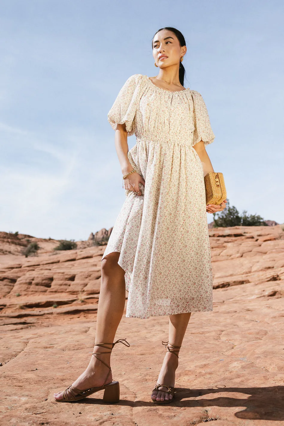 Noa Ditsy Floral Dress - FINAL SALE sold by bohme